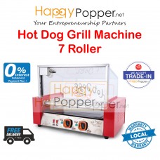 Hotdog Sausage Grill WY - 007 ( Electric ) HS-M0004 汇利7管不带门烤肠机