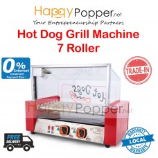 Hotdog Sausage Grill WY - 007 ( Electric ) HS-M0004 汇利7管不带门烤肠机