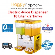 Juice Dispenser 18 Liter x 2 Tank ( Electric )  JD-M0002 冷饮果汁机18升双缸
