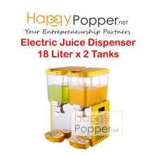 Juice Dispenser 18 Liter x 2 Tank ( Electric )  JD-M0002 冷饮果汁机18升双缸
