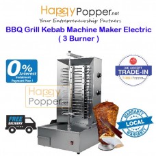 Kebab Machine Maker BBQ Grill Electric ( 3 Burner ) BBQ-M0014 电热中东烧烤炉三头