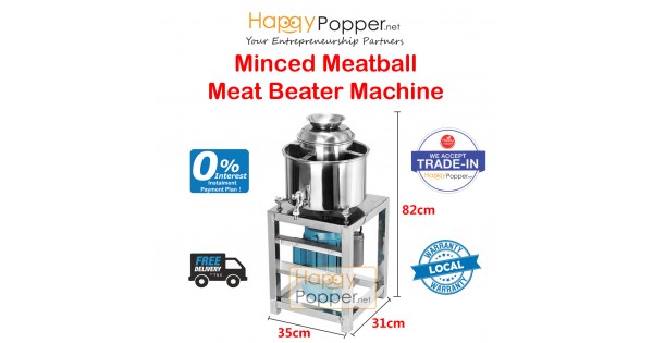 Meatball Beater Beating Grinder Machine ( Meat , Fish , Onion , Chili ...