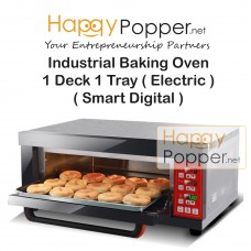 Industrial Baking Oven 1 Deck 1 Tray Smart Digital Control ( Electric ) ( Include Timer ) OV-M0008 智能电热烤箱1层1盘