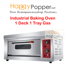 Industrial Baking Oven 1 Deck 1 Tray ( Gas ) OV-M0001 燃气烤箱1层1盘