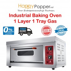 Industrial Baking Oven 1 Deck 1 Tray ( Gas ) OV-M0001 燃气烤箱1层1盘