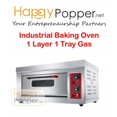 Industrial Baking Oven 1 Layer 1 Tray ( Gas ) OV-00001