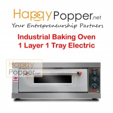 Industrial Baking Oven 1 Layer 1 Tray ( Electric ) ( Include Timer )  OV-M0002
