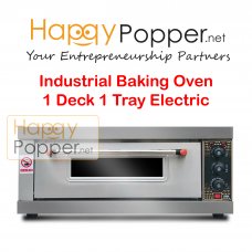 Industrial Baking Oven 1 Deck 1 Tray ( Electric ) ( Include Timer )  OV-M0002 电热烤箱1层1盘
