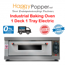 Industrial Baking Oven 1 Deck 1 Tray ( Electric ) ( Include Timer )  OV-M0002 电热烤箱1层1盘