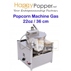 Popcorn Machine 22 oz Table Top ( Gas )  PC-M0019 燃气爆米花机22安士