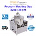Popcorn Machine 22 oz Table Top ( Gas )  PC-M0019 燃气爆米花机22安士