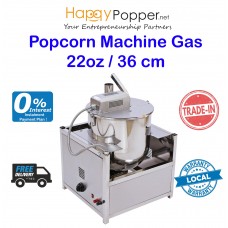 Popcorn Machine 22 oz Table Top ( Gas )  PC-M0019 燃气爆米花机22安士