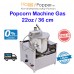 Popcorn Machine 22 oz Table Top ( Gas )  PC-M0019 燃气爆米花机22安士