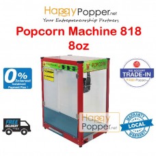 Popcorn Machine 8oz 818 ( Electric ) PC-M0010 平顶电热爆米花机8安士