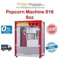 Popcorn Machine 8oz 818 ( Electric ) PC-M0010 平顶电热爆米花机8安士