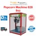 Popcorn Machine 8oz 828 ( Electric ) PC-M0009 屋顶电热爆米花机8安士