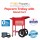 Popcorn Trolley with Stand Cart ( 8oz Machine ) PC-M0016 爆米花机手推车
