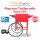 Popcorn Trolley with Stand Cart ( 8oz Machine ) PC-M0016 爆米花机手推车