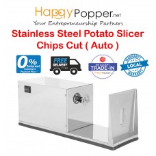 Stainless Steel Potato Slicer Chips Cut Electric ( Auto ) 电摇薯塔机