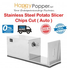Stainless Steel Potato Slicer Chips Cut Electric ( Auto ) 电摇薯塔机