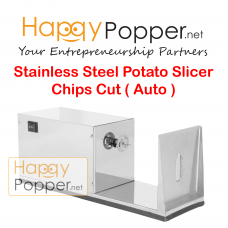 Stainless Steel Potato Slicer Chips Cut Electric ( Auto ) 电摇薯塔机