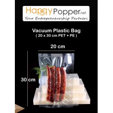 Vacuum Plastic Bag ( 20 x 30 cm PET + PE ) VS-T0001
