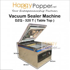 Vacuum Sealer Machine DZQ-320T ( 32 cm x 2 ) ( Table Top ) VS-M0005 320台型真空包装机