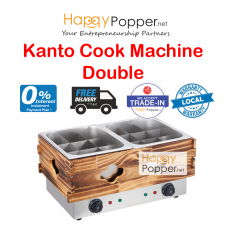 Kanto Oden Cooking Machine Double SB-M0005 木箱关东煮双头