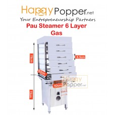 Pau Steamer 6 Layer ( Gas ) SM-M0007 燃气6层蒸包机