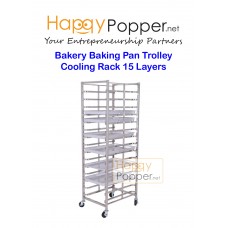 Bakery Baking Pan Trolley Cooling Rack  15 Layer SS-M0001 烤盘架15层