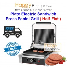 Press Griddle Sanwich Grill Panini Machine 811 ( Half Flat ) GR-M0008  811型上坑下平扒炉