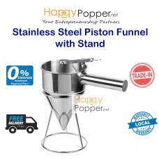 Piston Funnel with Stand TK-T0003  章鱼小丸子漏斗