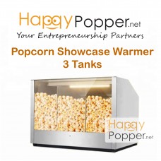 Popcorn Display Showcase Warmer 3 Tank PC-M0013 爆米花保温柜三格