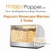 Popcorn Display Showcase Warmer 3 Tank PC-M0013