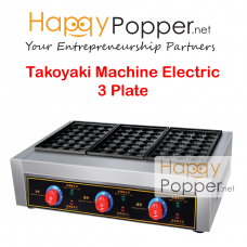 Takoyaki Machine ( Electric ) 3 Plate TK-M0002 电热章鱼小丸子机三板