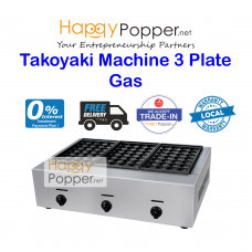 Takoyaki Machine ( Gas ) 3 Plate TK-M0001 燃气章鱼小丸子机三板