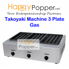 Takoyaki Machine ( Gas ) 3 Plate TK-M0001 燃气章鱼小丸子机三板