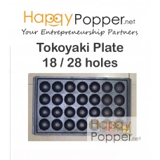 Takoyaki Plate 4 x 7 ( 28 Holes TK-T0001 ) ( 18 Holes TK-T0002 ) 