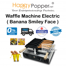 Waffle Machine Electric ( Banana Smiley Face ) WF-M0022 香蕉型烧机
