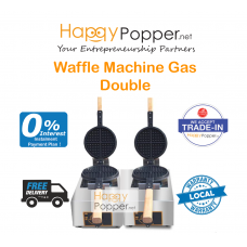 Waffle Maker Machine Double ( Gas ) WF-M0007 燃气双头华夫炉