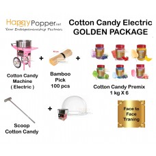 Cotton Candy Machine ( Electric ) Golden Package
