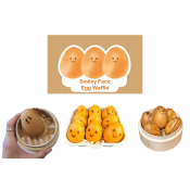 Smiley Face Egg Waffle Series (2)