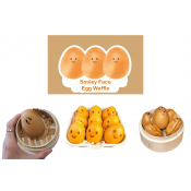 Smiley Face Egg Waffle Series (3)