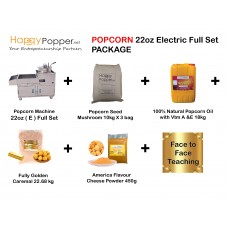 Popcorn Electric 22oz Full Set Package 