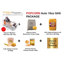 Popcorn Gas Auto 16oz Package