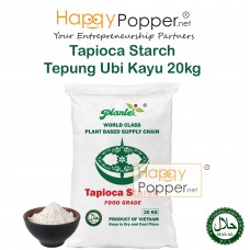 Tapioca Starch ( Coarse ) Tepung Ubi Kayu ( Kasar ) ( PLANTEX) 20kg FC-P0014 粗颗粒状木薯粉20公斤