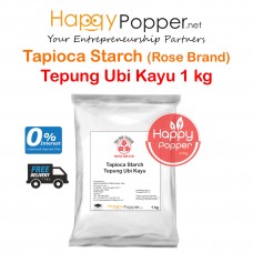 Tapioca Starch Tepung Ubi Kayu ( Rose Brand ) 1kg ( 12/Ctn ) FC-P0011 木薯粉1公斤