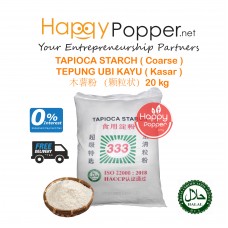 Tapioca Starch ( Coarse ) Tepung Ubi Kayu ( Kasar ) 20kg FC-P0002 粗颗粒状木薯粉20公斤