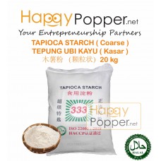 Tapioca Starch ( Coarse ) Tepung Ubi Kayu ( Kasar ) 20kg FC-P0002 粗颗粒状木薯粉20公斤
