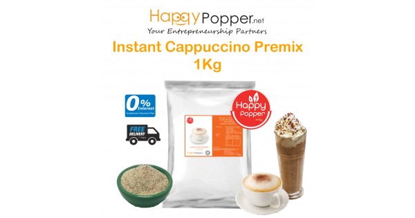 Instant Cappuccino Premix Powder 1kg ( 30/Ctn ) BT-P0002 卡布奇诺预拌粉1公斤